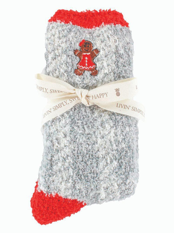 Holiday Soft N Cozy Socks - Cookie - by Simply Southern