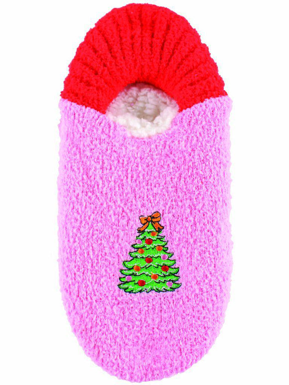 Holiday Slipper Socks - Tree - by Simply Southern