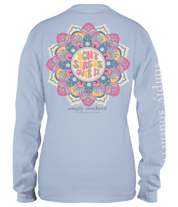 Don't Stress (Long Sleeve T-Shirt) by Simply Southern