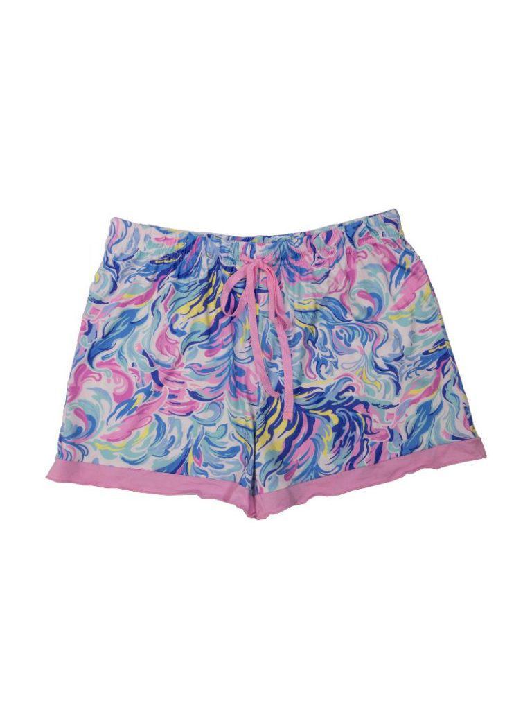 PJ Lounge Shorts - Watercolor - by Simply Southern