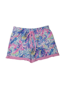 PJ Lounge Shorts - Watercolor - by Simply Southern