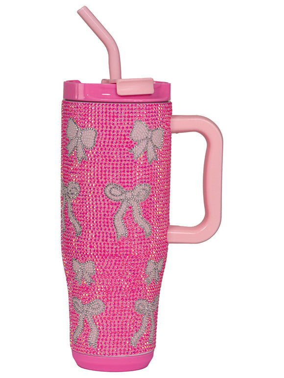 Bows Rhinestone - 40oz Tumbler - by Simply Southern