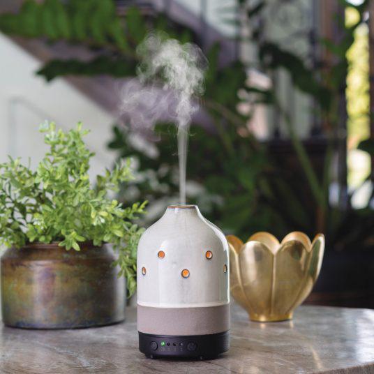 Glazed Concrete Timer Ultra Sonic Diffuser - by Airome