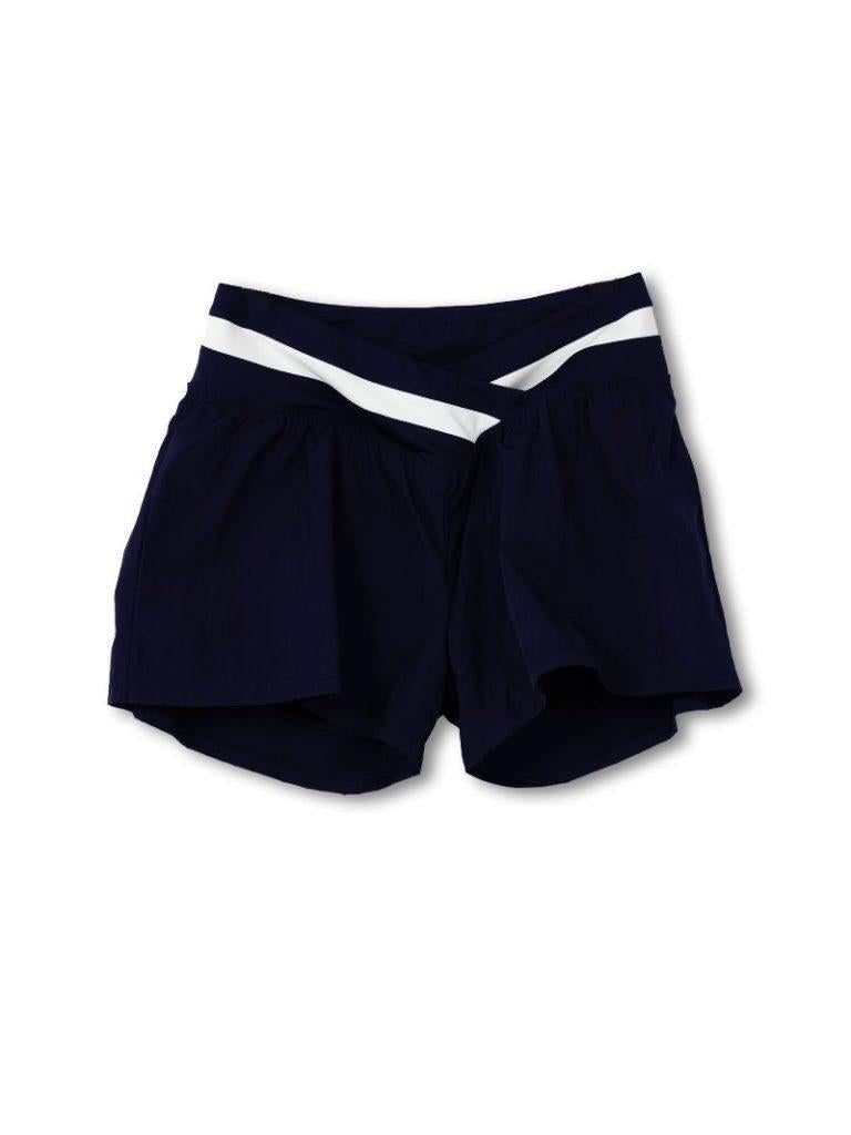 Simply Wrap Waistband Shorts - Black - by Simply Southern