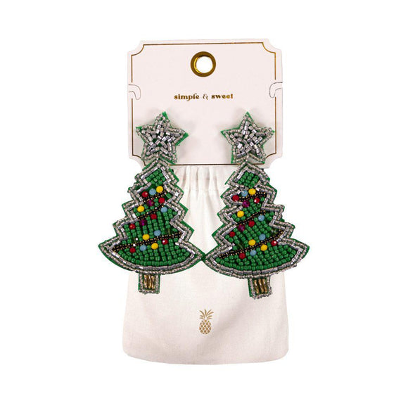 Holiday Earring - Tree - by Simply Southern