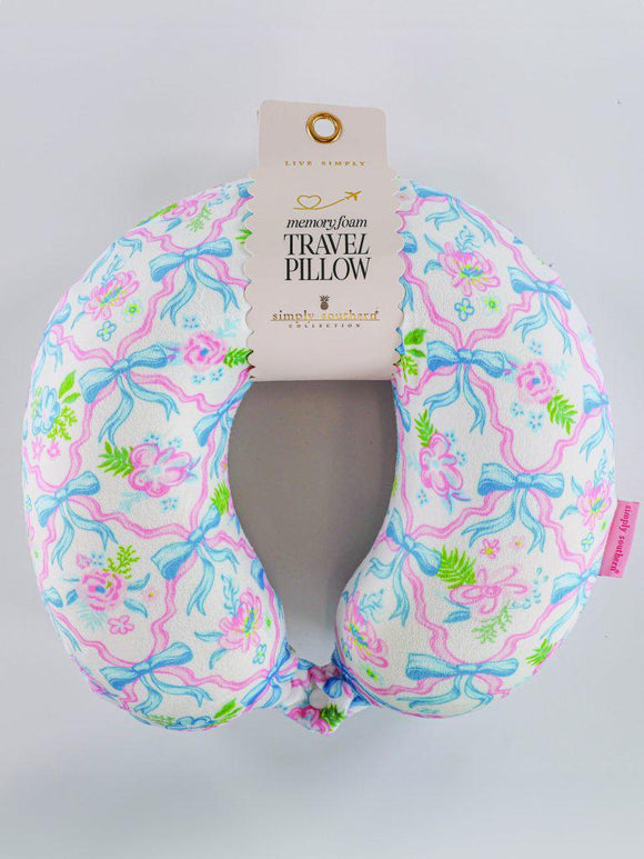 Travel Neck Pillow - Ribbon - by Simply Southern