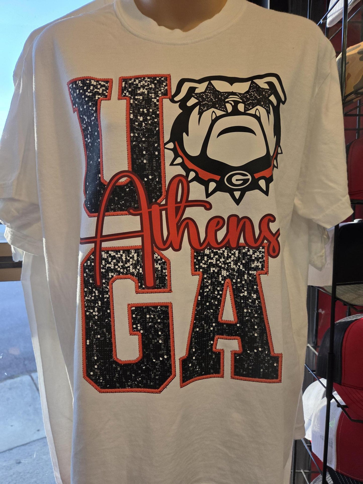 UGA Athens - White - Comfort Color SS