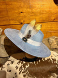 "Blue Moon"- Unique Hats by Jo