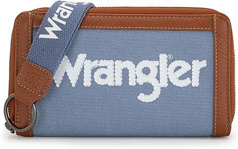 Wrangler Logo Wallet - Jean - by Montana West