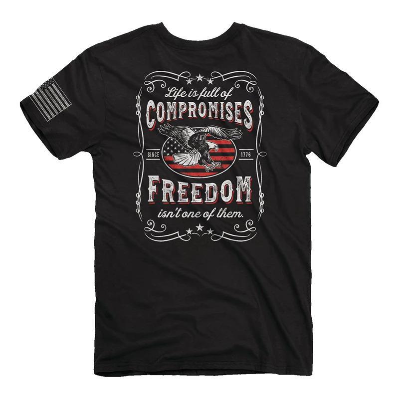 Freedom Label (Men's Short Sleeve T-Shirt) by Buckwear