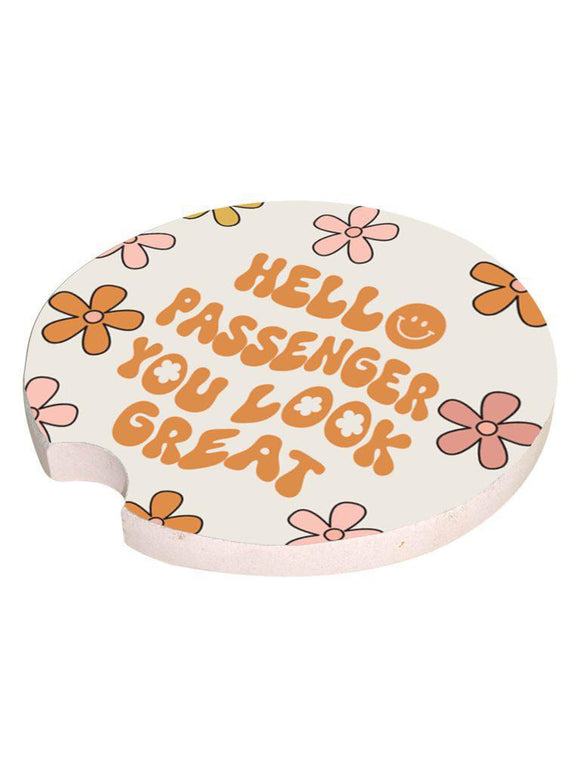 Car Coaster - Hello Passenger - by Simply Southern