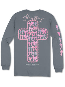 She is Strong (Long Sleeve T-Shirt) by Simply Southern
