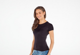 Double Layer Tee - Black - by Simply Southern