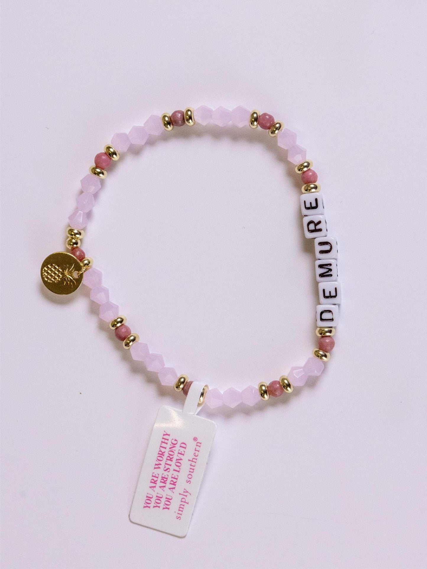 Simply Positive Bracelet - Demure - by Simply Southern