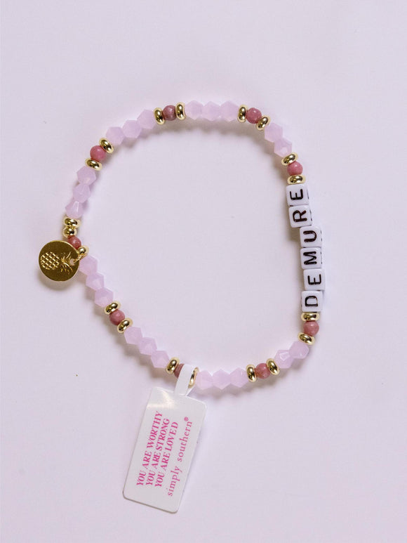 Simply Positive Bracelet - Demure - by Simply Southern