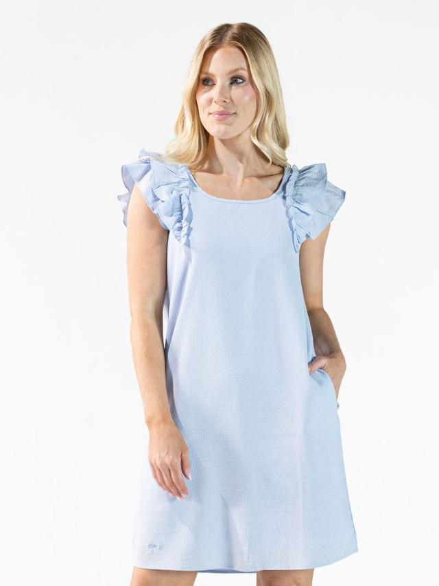 Simply Coquette Dress - Blue - by Simply Southern