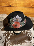 “Evening Blooms” - Unique Hats by Jo