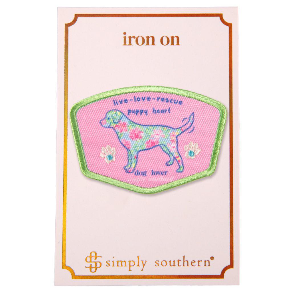 Iron on Patch - Puppy Heart - by Simply Southern