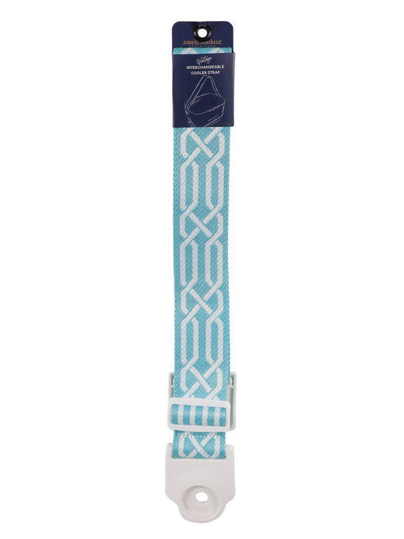 Blue Geo (Strap for Vintage Collection Cooler) by Simply Southern