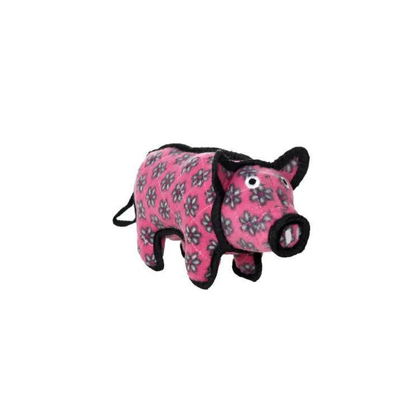 Tuffy Jr Barnyard Pig Squeaky Dog Toy - by Tuffy