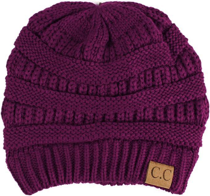 C.C Classic Beanie - Dk Purple