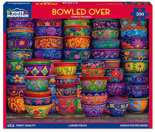 Bowled Over Puzzle - 500pc - by White Mountain