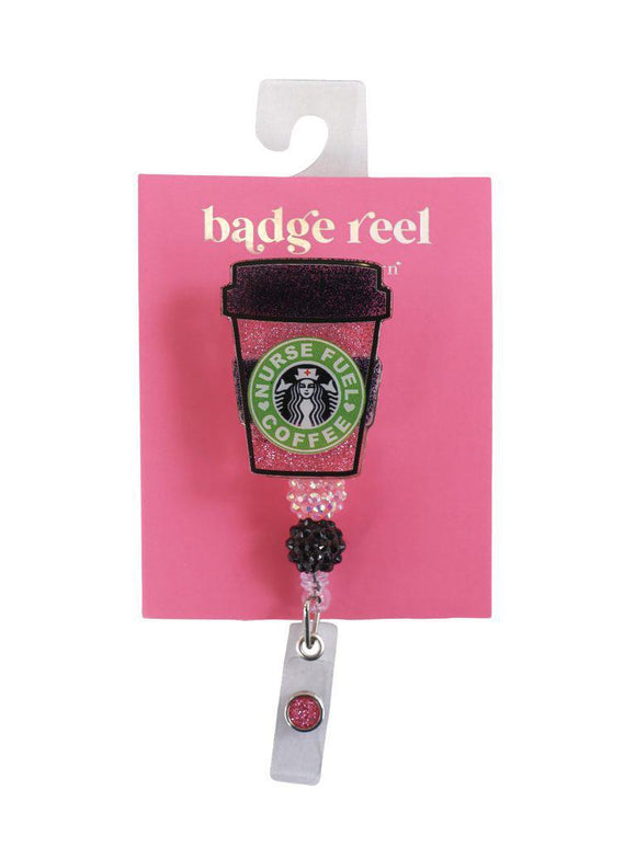 Badge Reel - Nurse Fuel - by Simply Southern