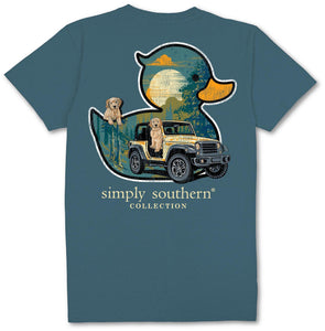 Duck Jeep (Short Sleeve T-Shirt) by Simply Southern