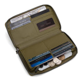Vintage Wrangler Canvas Zip Wristlet - Green - by Montana West