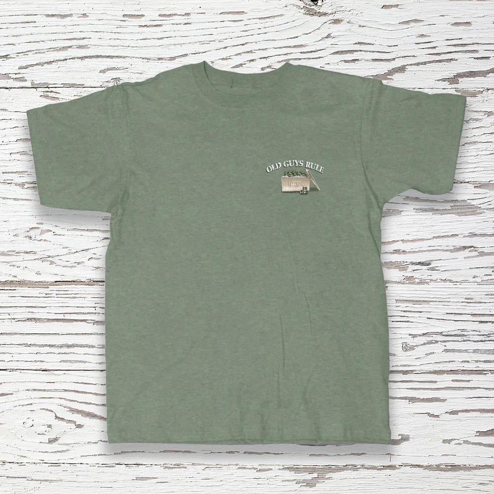 Happy Camper (Men's T) by Old Guys Rule