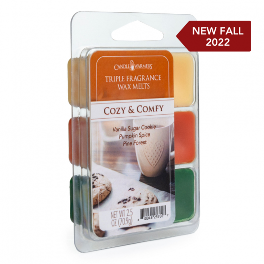 Cozy & Comfy Triple Fragrance Wax  Melts 2.5oz.