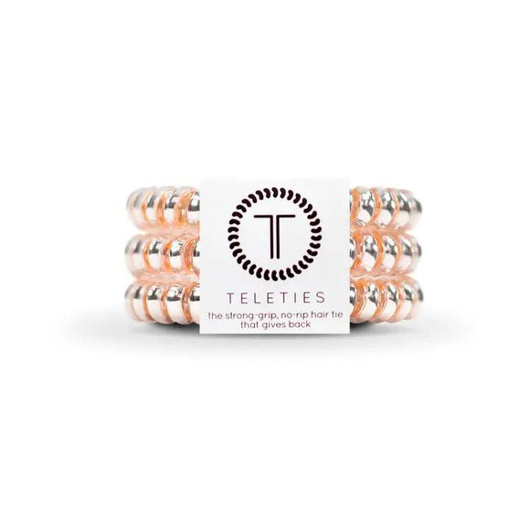 Spiral Millenial Pink Hair Coils - Small - By Teleties