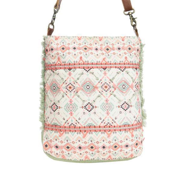 Tres de Quatro Messenger Bag - by Myra