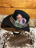 “Evening Blooms” - Unique Hats by Jo