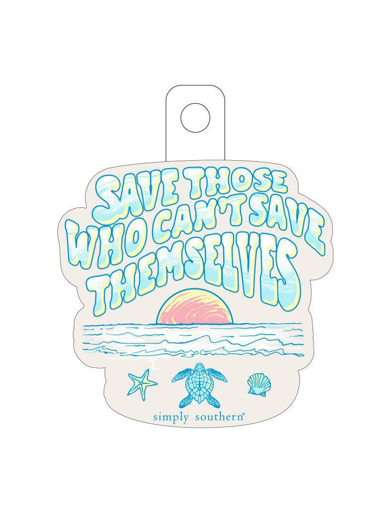 Decal Sticker - Save Themselves - by Simply Southern