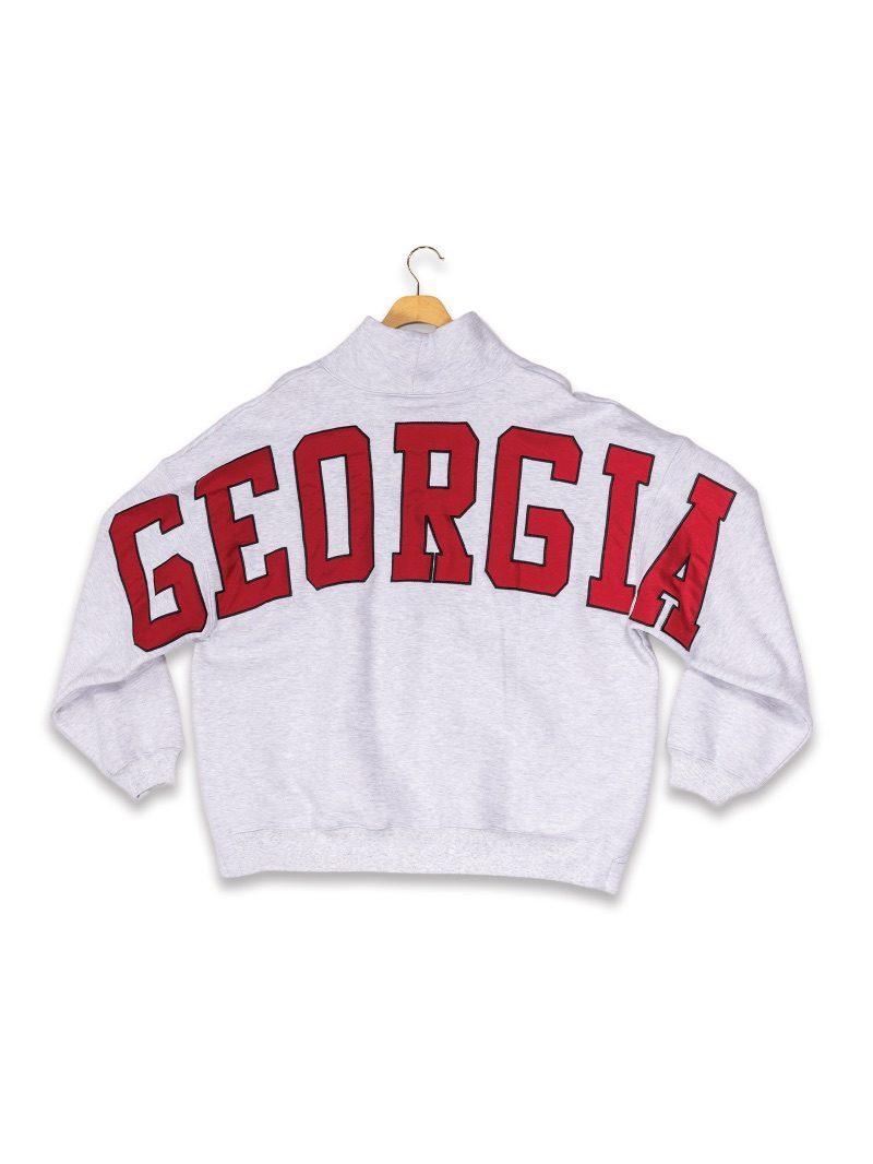 Georgia Mock Neck Sweatshirt - by Simply Southern
