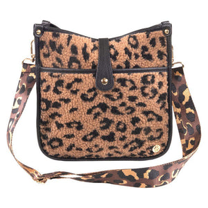 Fuzzy Satchel Bag - Leo - by Simply Southern