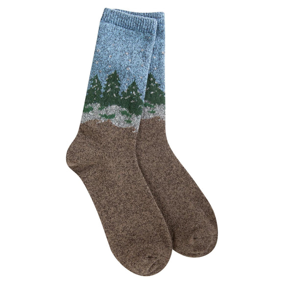 Holiday Mini Crew - Winter Forest - by World's Softest Socks