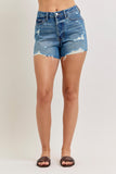 High Waisted Magic Cut Off Shorts - Medium Wash - by Judy Blue
