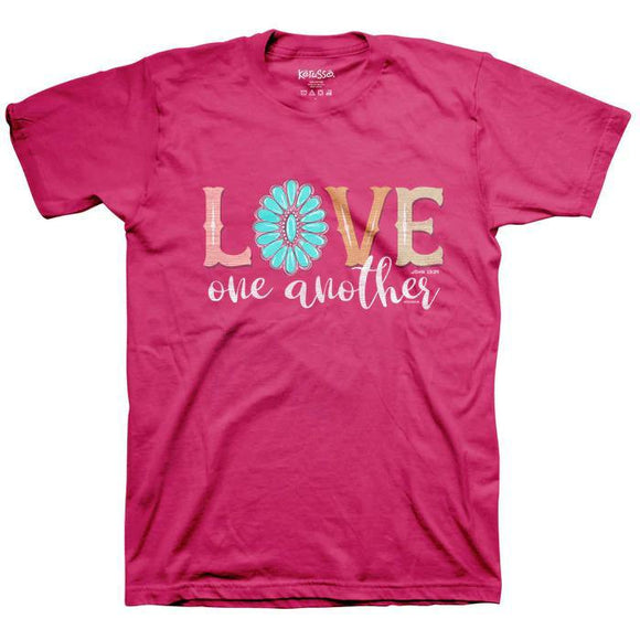 Love One Another (Short Sleeve T-Shirt) by Kerusso