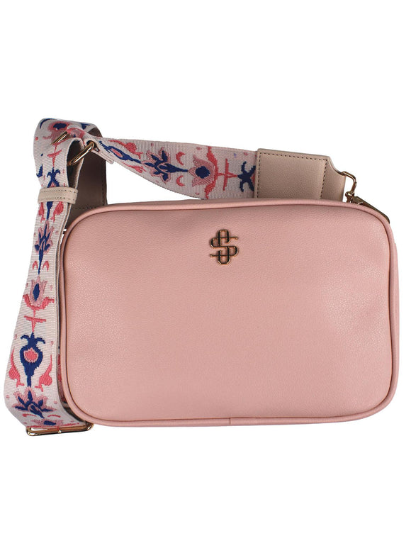 Peach - Leather Crossbody Purse - by Simply Southern