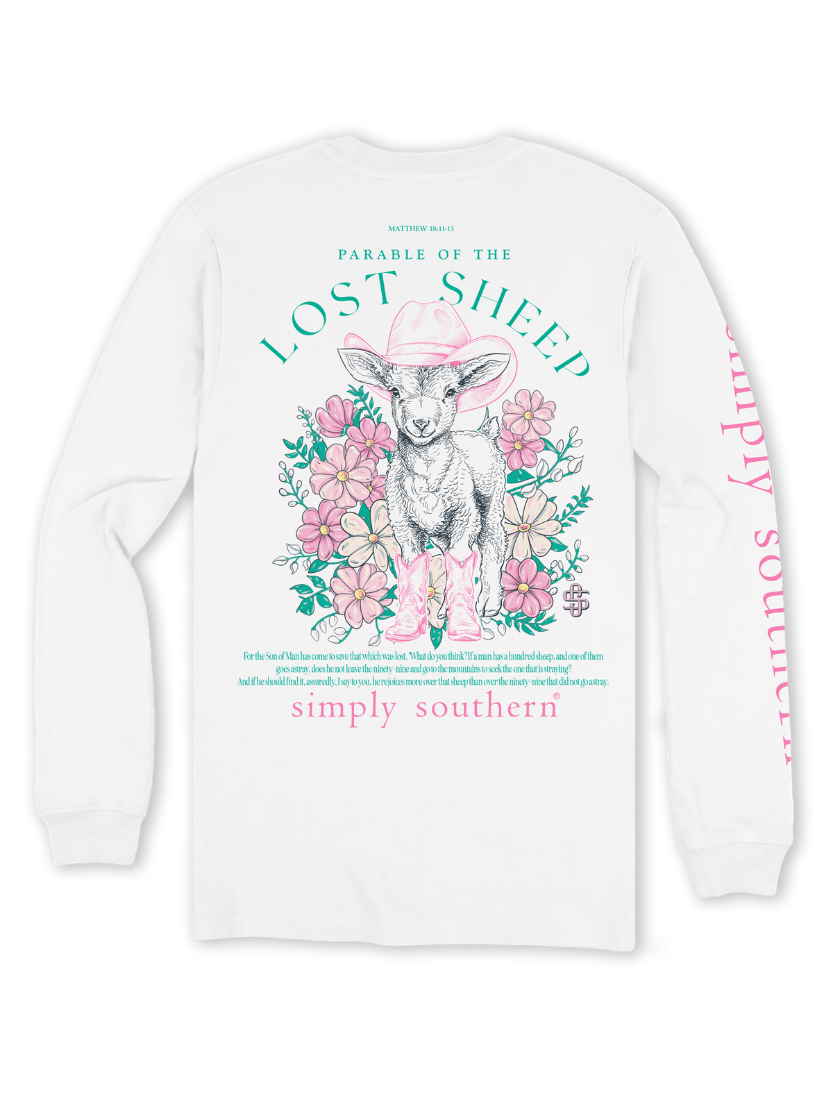 Lost Sheep (Long Sleeve T-Shirt) by Simply Southern