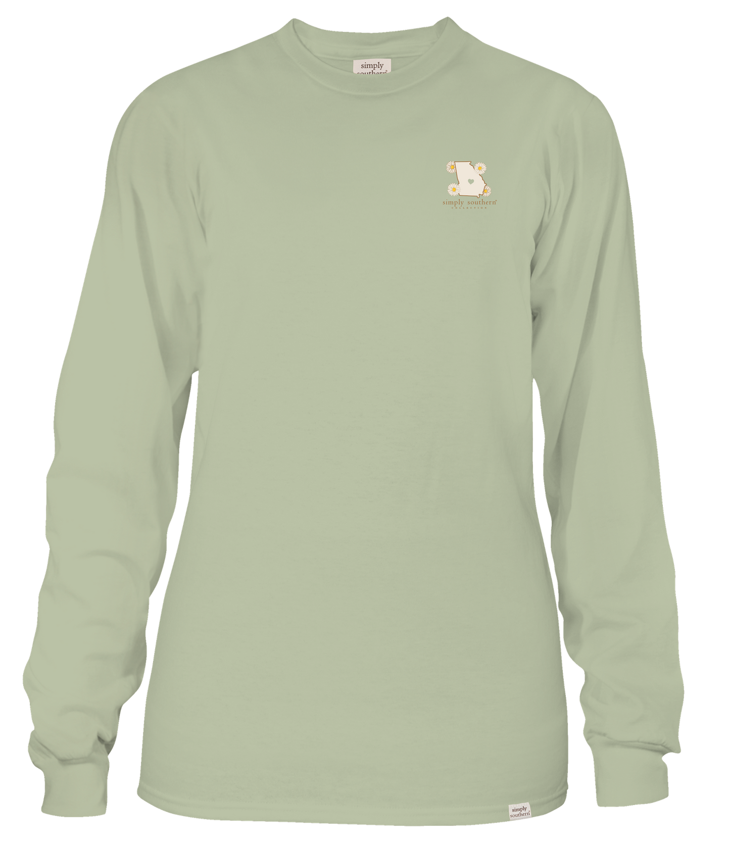 Georgia/Ga  (Long Sleeve T-Shirt) by Simply Southern