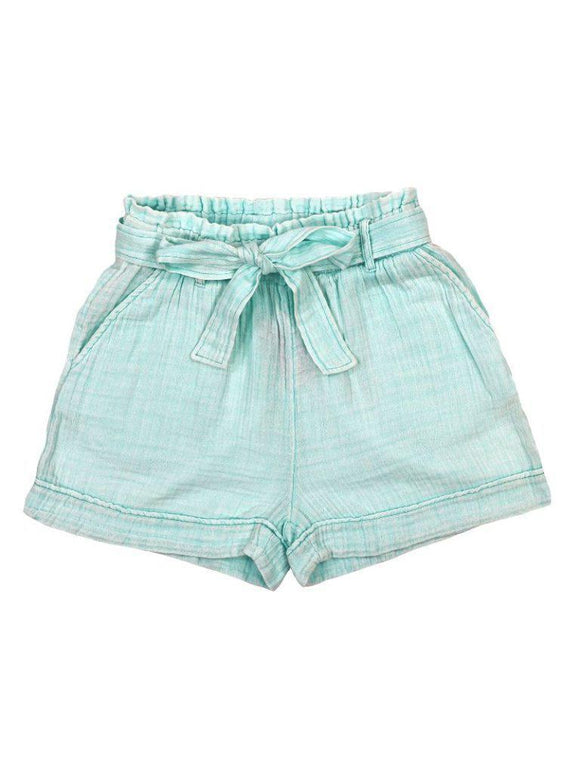 Seafoam (Gauze Simply Shorts) by Simply Southern