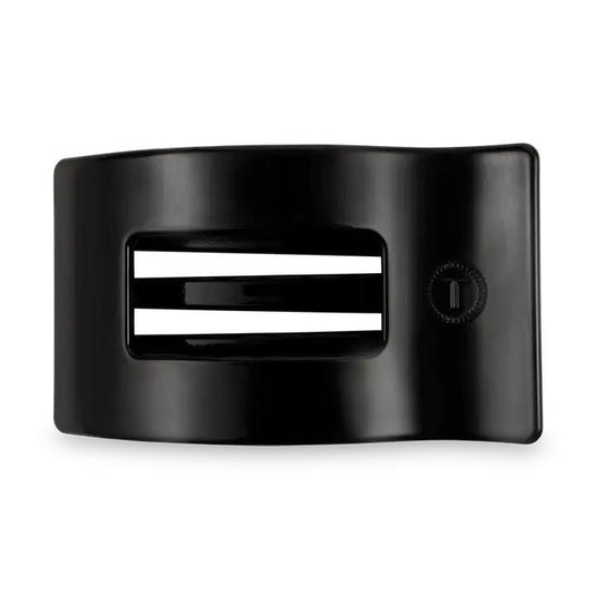 Flat Hair Clip Medium - Jet Black - By Teleties
