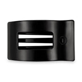 Flat Hair Clip Medium - Jet Black - By Teleties