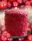 Hearth Candle - Cranberry Stardust - by Warm Glow