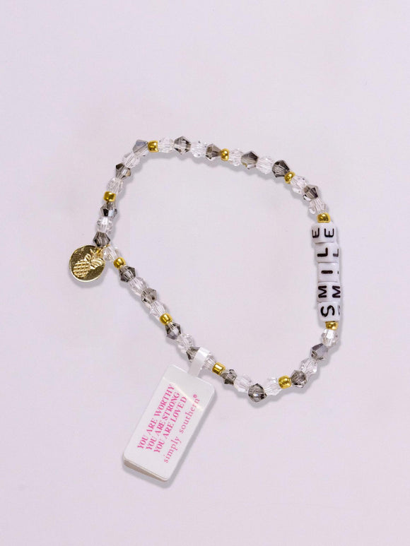 Simply Positive Bracelet - Smile - by Simply Southern