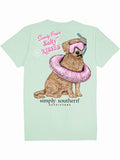 Sandy Paws Salty Kisses (Short Sleeve T-Shirt) by Simply Southern