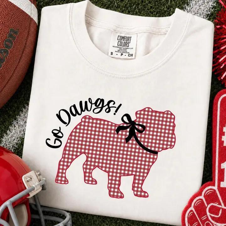 Go Dawgs short sleeve t-shirt - Ivory
